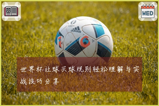 世界杯让球买球规则轻松理解与实战技巧分享