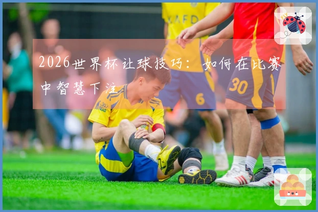 2026世界杯让球技巧：如何在比赛中智慧下注