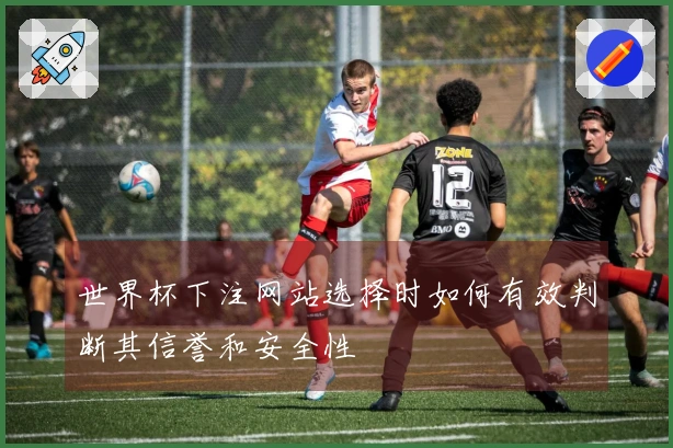 世界杯下注网站选择时如何有效判断其信誉和安全性